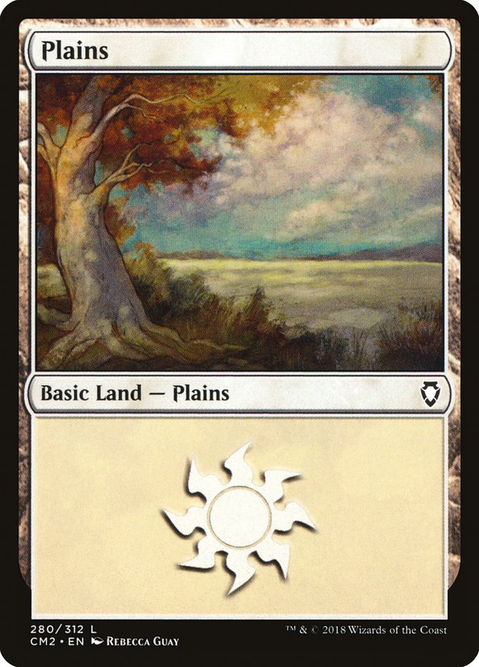 Plains (280) [Commander Anthology Volume II] | Tables and Towers