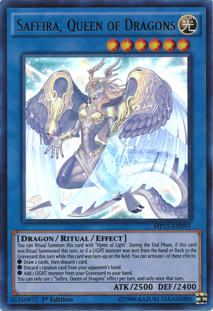 Saffira, Queen of Dragons [MP15-EN095] Ultra Rare | Tables and Towers