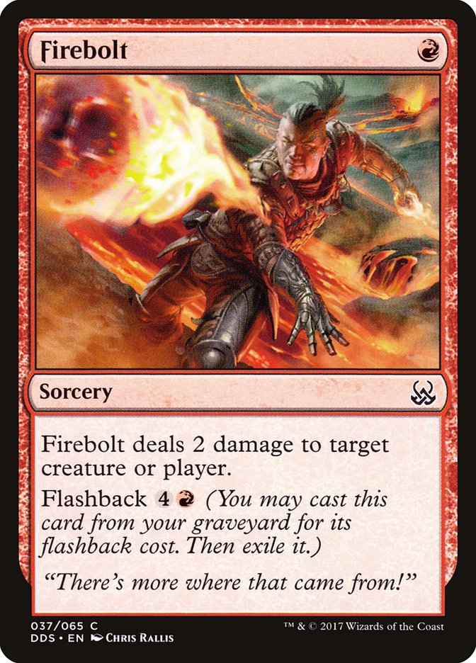 Firebolt [Duel Decks: Mind vs. Might] | Tables and Towers