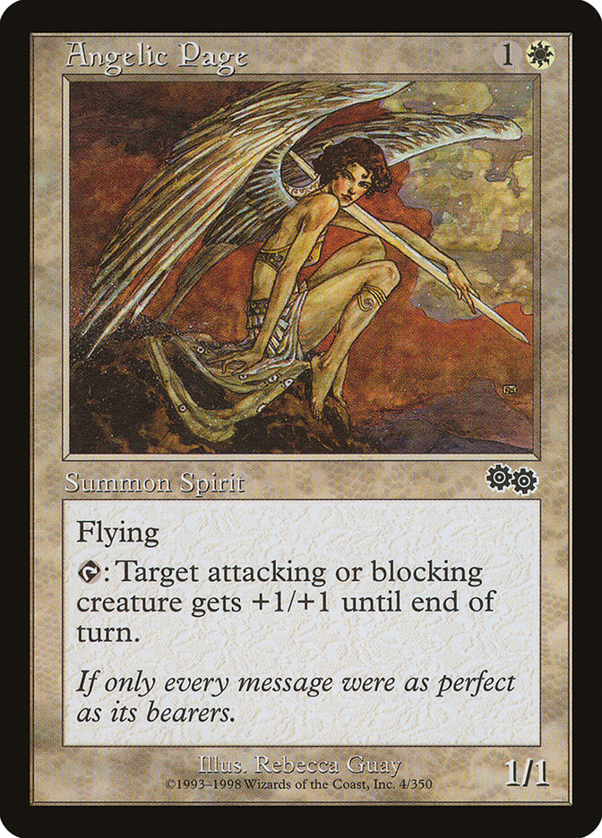 Angelic Page [Urza's Saga] | Tables and Towers