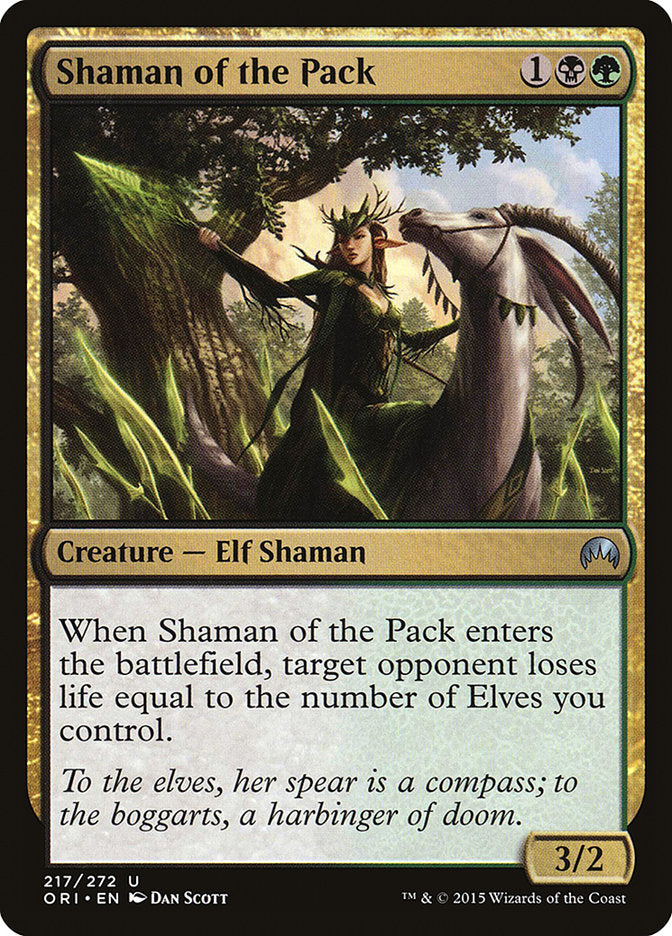 Shaman of the Pack [Magic Origins] | Tables and Towers