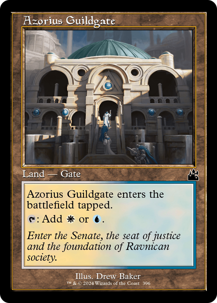 Azorius Guildgate (Retro Frame) [Ravnica Remastered] | Tables and Towers