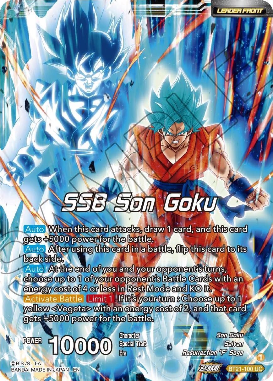 SSB Son Goku // SSB Vegeta, God-Level Power (BT21-100) [Wild Resurgence] | Tables and Towers