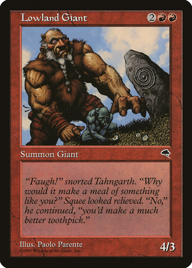 Lowland Giant [Tempest] | Tables and Towers