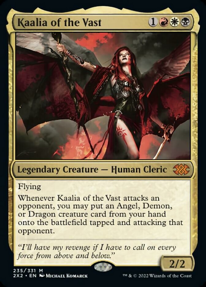 Kaalia of the Vast [Double Masters 2022] | Tables and Towers