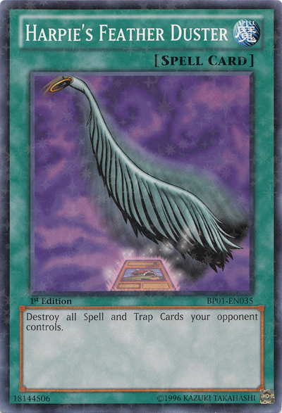 Harpie's Feather Duster [BP01-EN035] Starfoil Rare | Tables and Towers