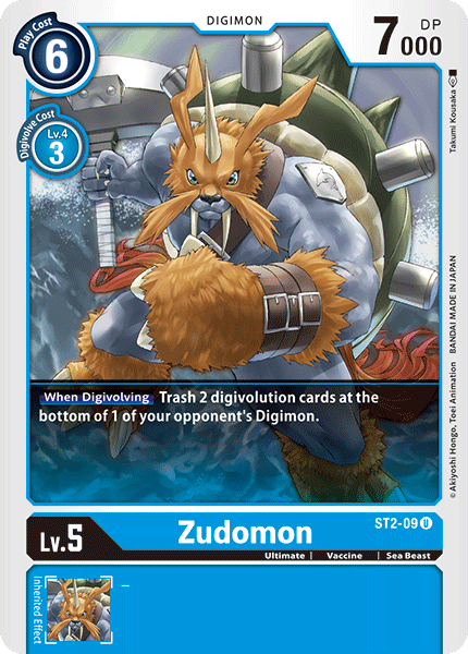 Zudomon [ST2-09] [Starter Deck: Cocytus Blue] | Tables and Towers