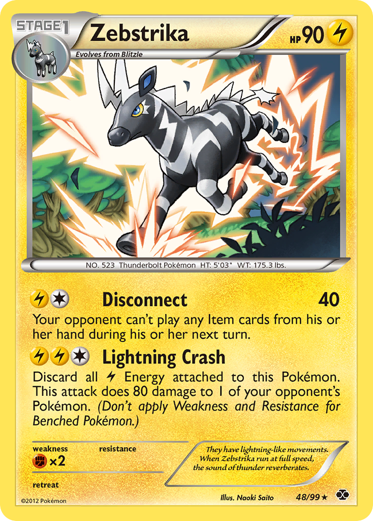 Zebstrika (48/99) [Black & White: Next Destinies] | Tables and Towers