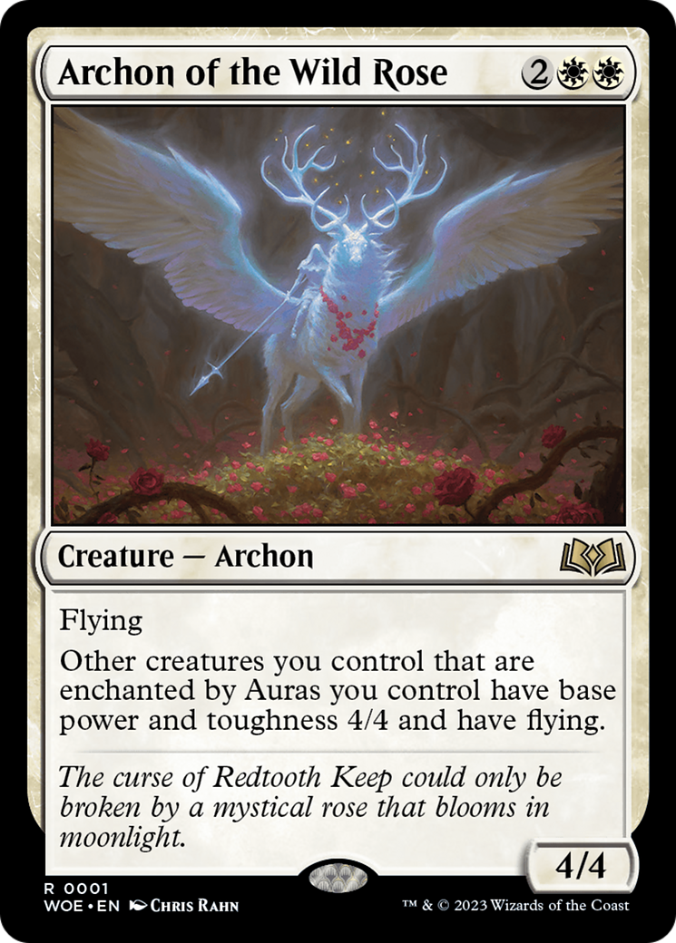 Archon of the Wild Rose [Wilds of Eldraine] | Tables and Towers