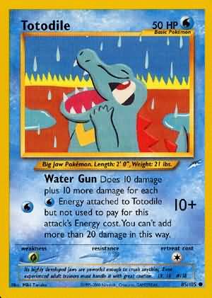 Totodile (85/105) [Neo Destiny Unlimited] | Tables and Towers