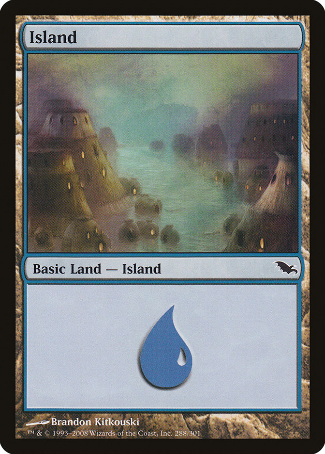 Island (288) [Shadowmoor] | Tables and Towers