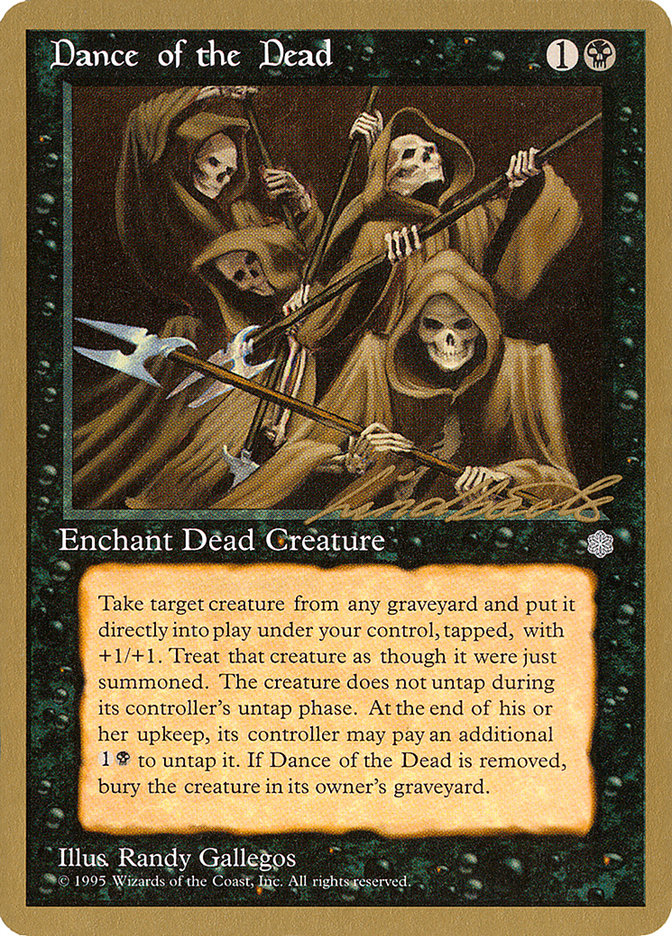 Dance of the Dead (Leon Lindback) [Pro Tour Collector Set] | Tables and Towers