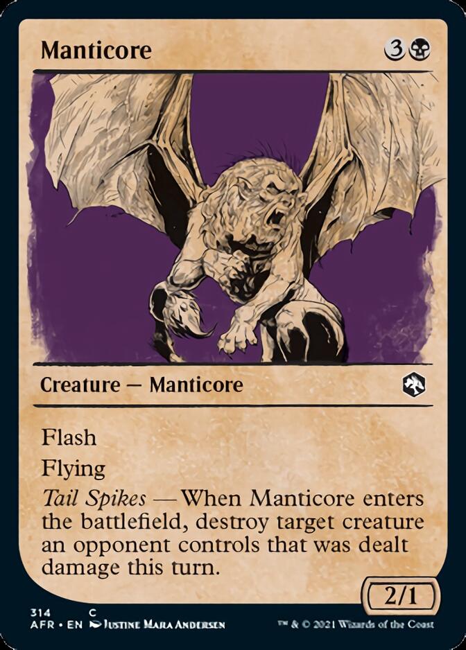 Manticore (Showcase) [Dungeons & Dragons: Adventures in the Forgotten Realms] | Tables and Towers