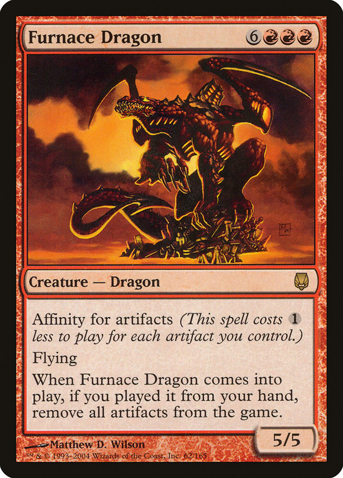 Furnace Dragon [Darksteel] | Tables and Towers