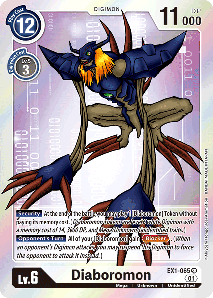 Diaboromon [EX1-065] [Classic Collection] | Tables and Towers