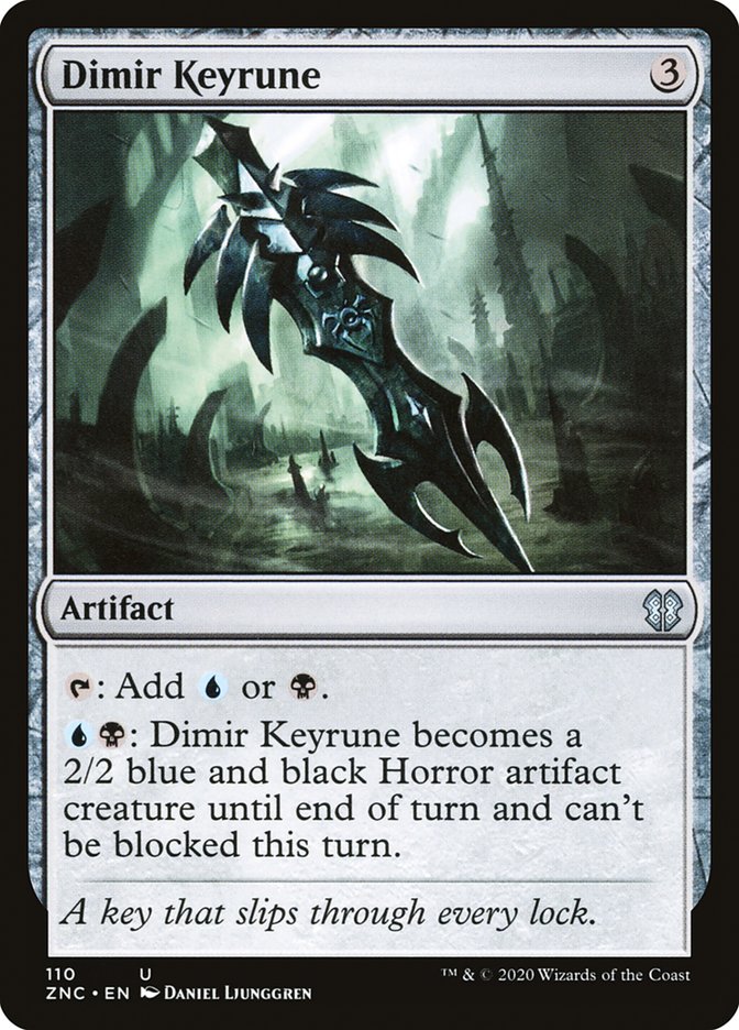 Dimir Keyrune [Zendikar Rising Commander] | Tables and Towers