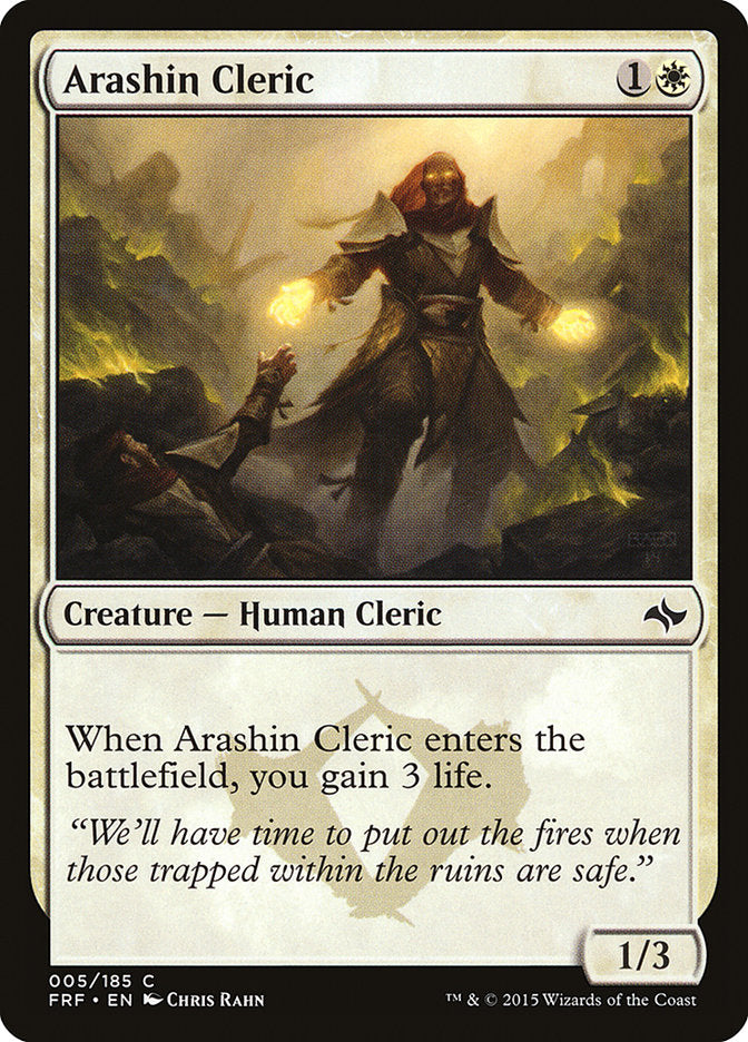 Arashin Cleric [Fate Reforged] | Tables and Towers