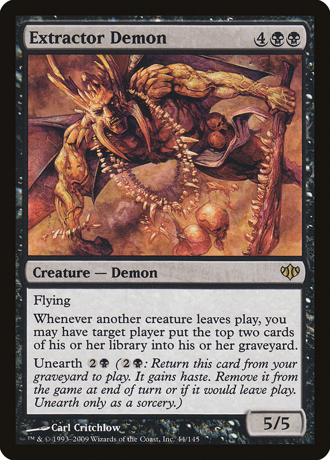 Extractor Demon [Conflux] | Tables and Towers