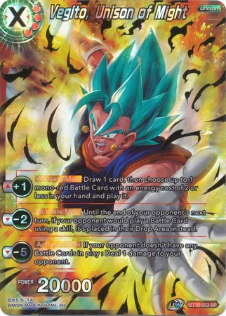 Vegito, Unison of Might (BT10-003) [Rise of the Unison Warrior] | Tables and Towers