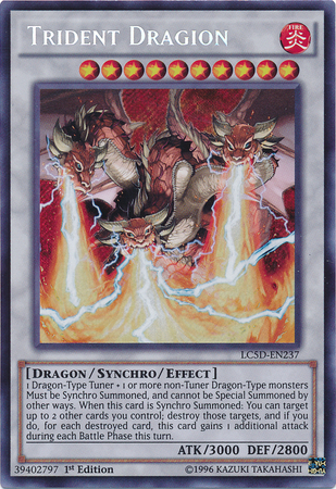 Trident Dragion [LC5D-EN237] Secret Rare | Tables and Towers