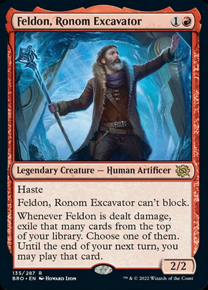 Feldon, Ronom Excavator [The Brothers' War] | Tables and Towers