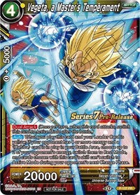 Vegeta, a Master's Temperament (Alt Art) (P-137) [Assault of the Saiyans Prerelease Promos] | Tables and Towers