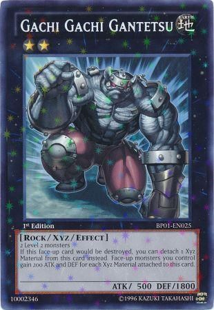 Gachi Gachi Gantetsu [BP01-EN025] Starfoil Rare | Tables and Towers