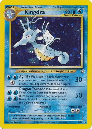 Kingdra (8/111) [Neo Genesis Unlimited] | Tables and Towers