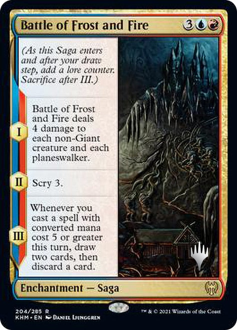 Battle of Frost and Fire (Promo Pack) [Kaldheim Promos] | Tables and Towers