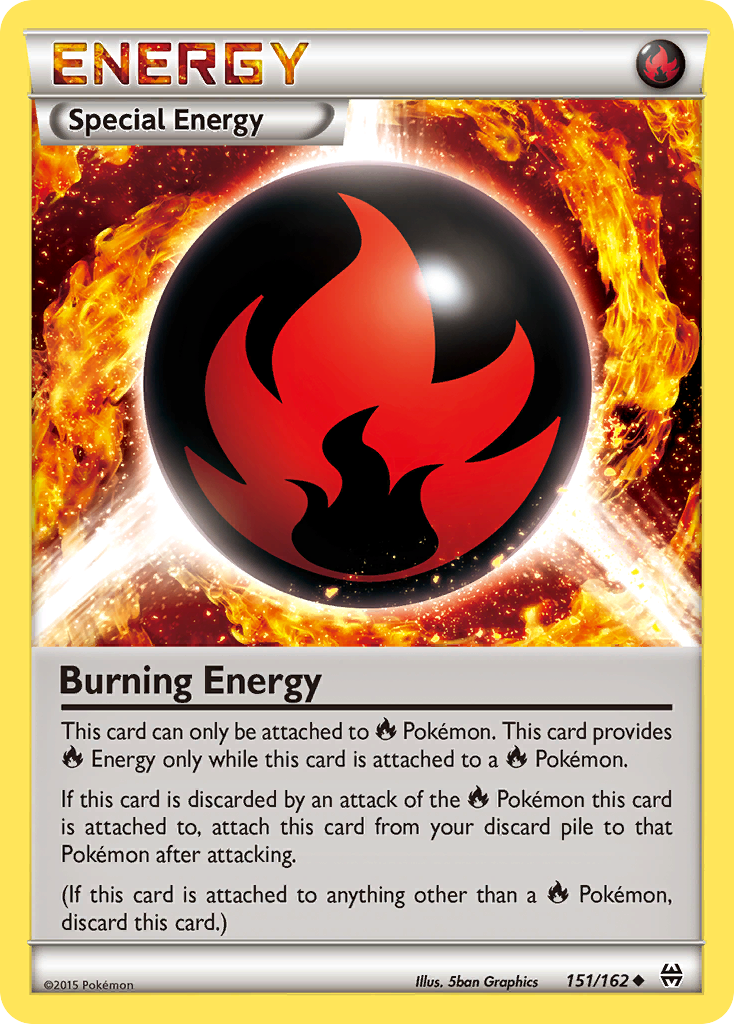 Burning Energy (151/162) [XY: BREAKthrough] | Tables and Towers