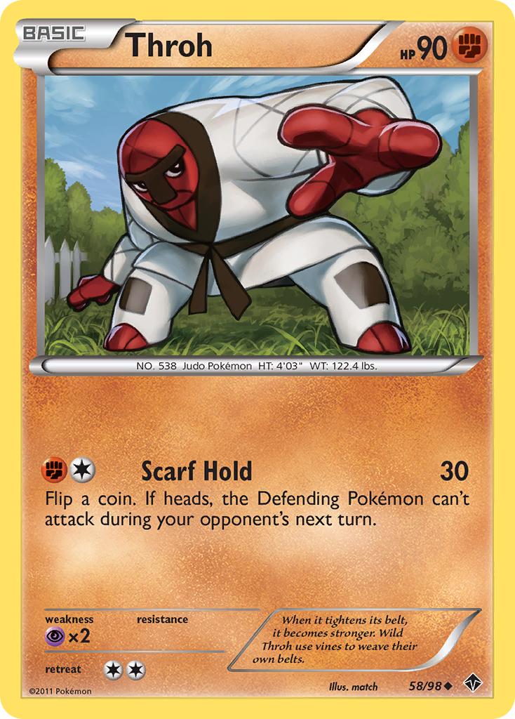 Throh (58/98) [Black & White: Emerging Powers] | Tables and Towers