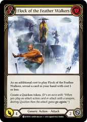 Flock of the Feather Walkers (Yellow) [U-WTR183] (Welcome to Rathe Unlimited)  Unlimited Normal | Tables and Towers