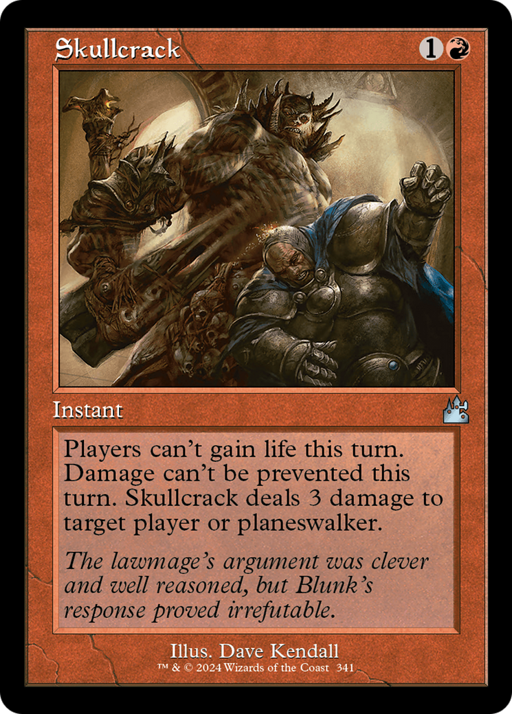 Skullcrack (Retro Frame) [Ravnica Remastered] | Tables and Towers