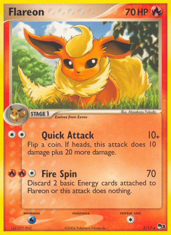 Flareon (2/17) [POP Series 3] | Tables and Towers