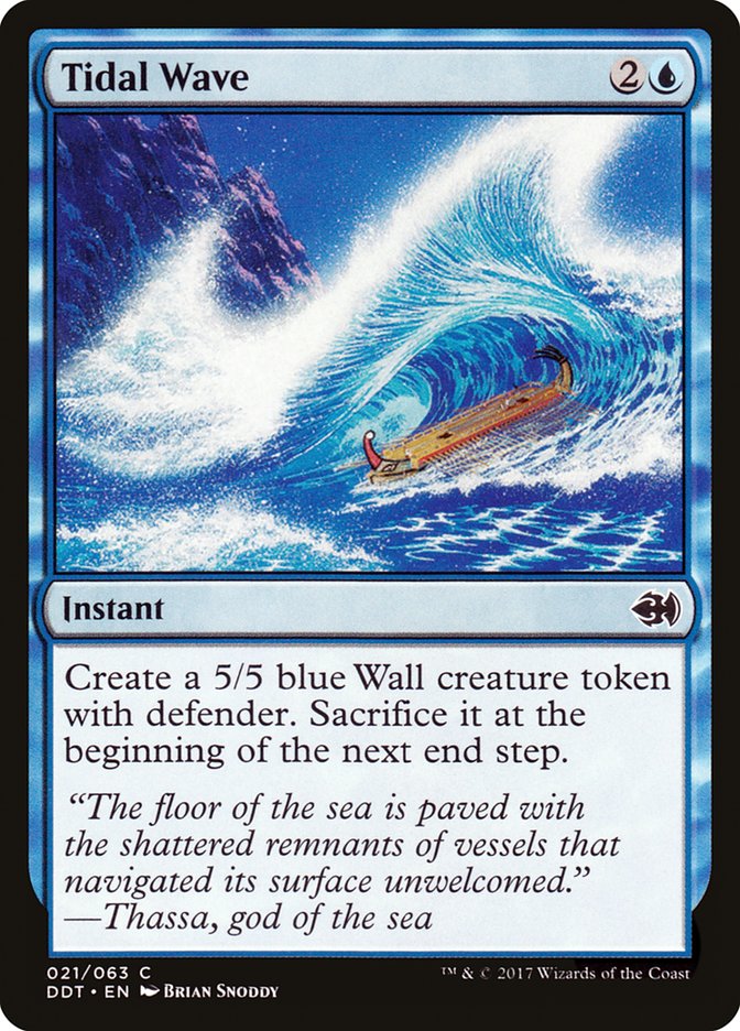 Tidal Wave [Duel Decks: Merfolk vs. Goblins] | Tables and Towers