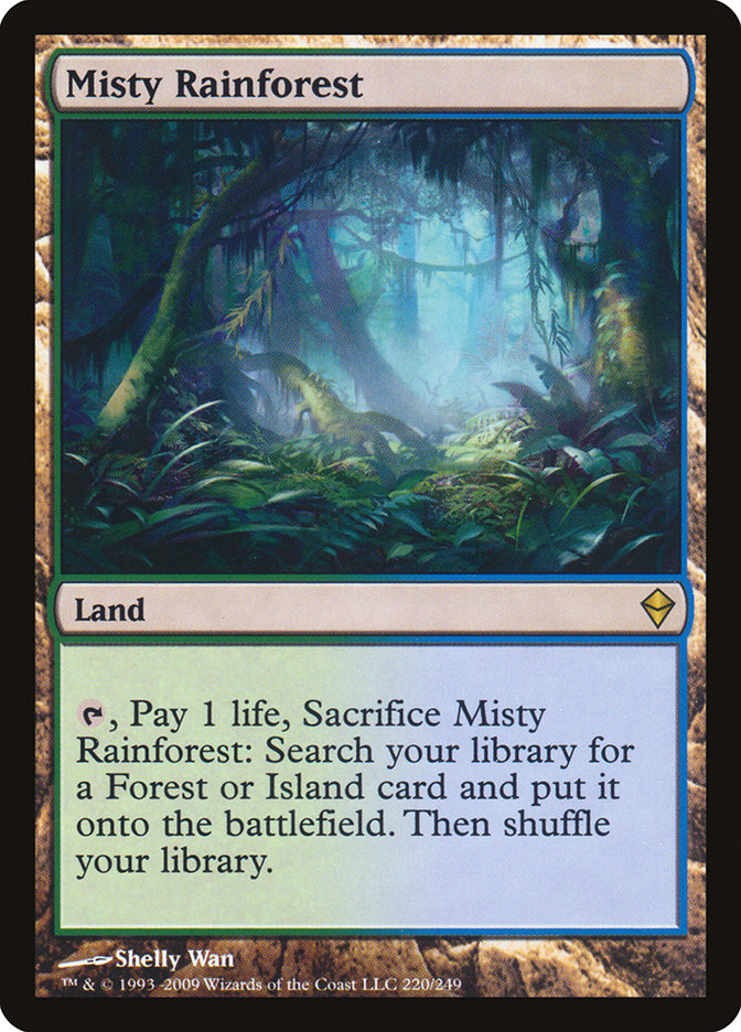 Misty Rainforest [Zendikar] | Tables and Towers