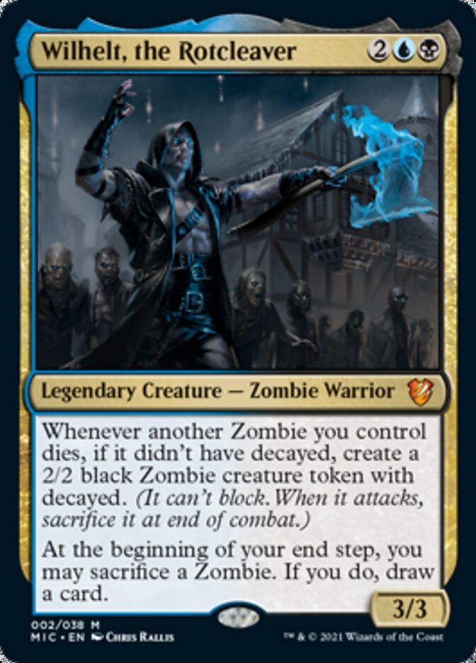 Wilhelt, the Rotcleaver (Display Commander) [Innistrad: Midnight Hunt Commander] | Tables and Towers