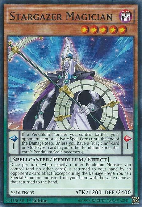 Stargazer Magician [YS16-EN009] Common | Tables and Towers