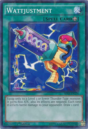 Wattjustment [BP03-EN170] Shatterfoil Rare | Tables and Towers