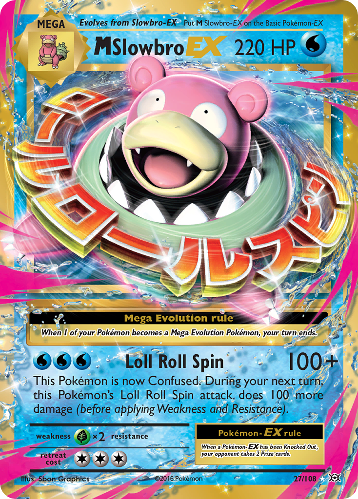 M Slowbro EX (27/108) [XY: Evolutions] | Tables and Towers