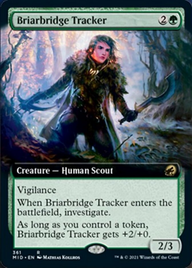 Briarbridge Tracker (Extended Art) [Innistrad: Midnight Hunt] | Tables and Towers