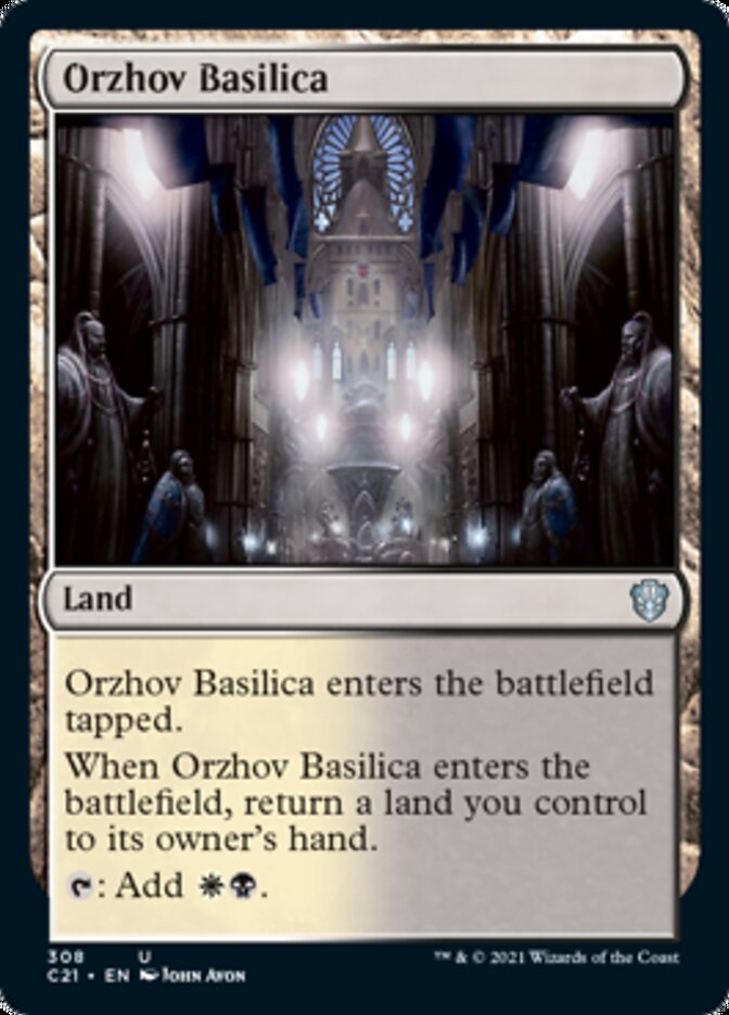 Orzhov Basilica [Commander 2021] | Tables and Towers