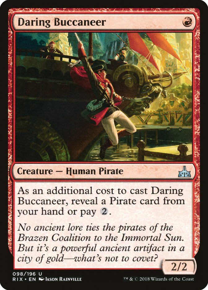 Daring Buccaneer [Rivals of Ixalan] | Tables and Towers