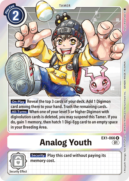 Analog Youth [EX1-066] [Classic Collection] | Tables and Towers