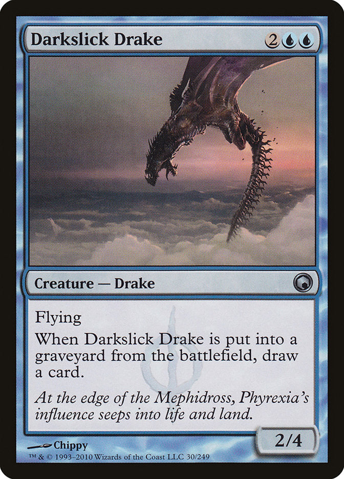 Darkslick Drake [Scars of Mirrodin] | Tables and Towers