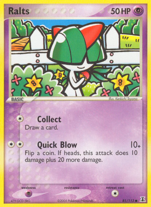 Ralts (81/113) [EX: Delta Species] | Tables and Towers