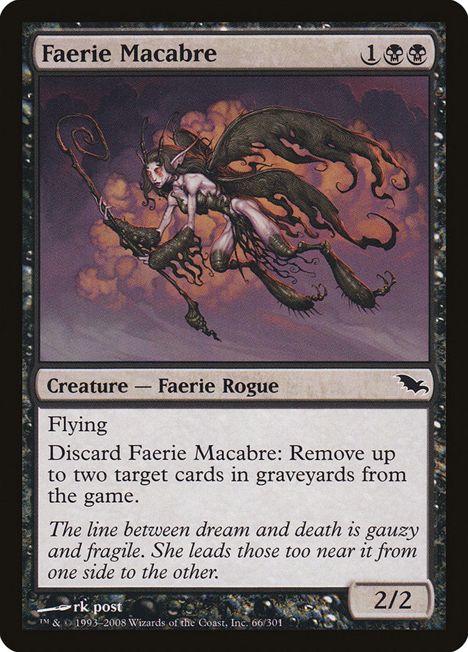 Faerie Macabre [Shadowmoor] | Tables and Towers