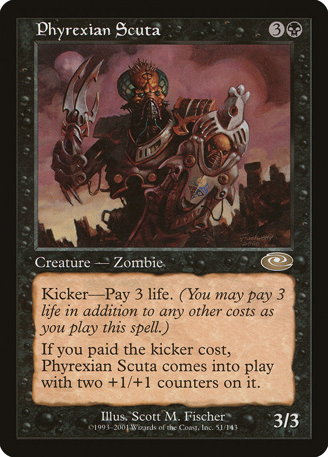 Phyrexian Scuta [Planeshift] | Tables and Towers