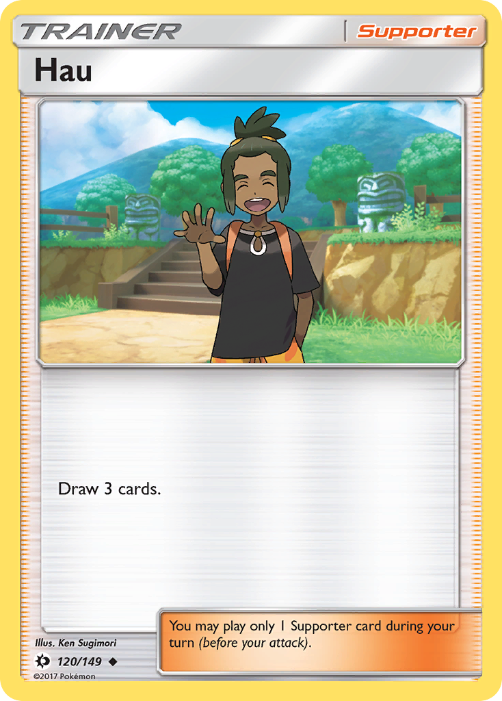 Hau (120/149) [Sun & Moon: Base Set] | Tables and Towers