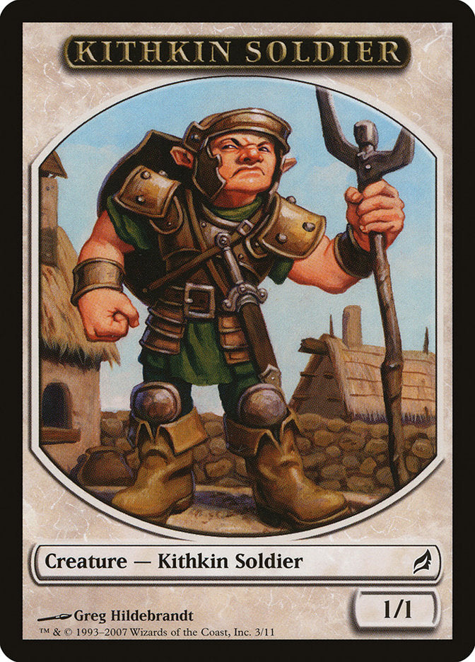 Kithkin Soldier Token [Lorwyn Tokens] | Tables and Towers